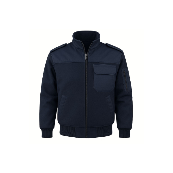 Klassiker, Fleecejacke, blau