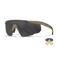 Schutzbrille Saber ADV. Smoke/Clear/Rust